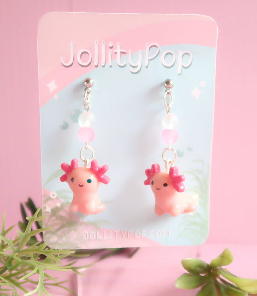 Axolotl Earrings - JollityPop