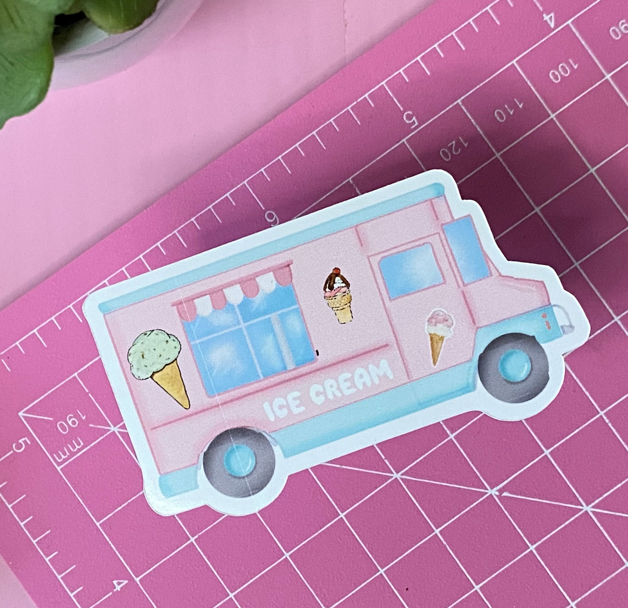 Ice Cream Truck Sticker - JollityPop