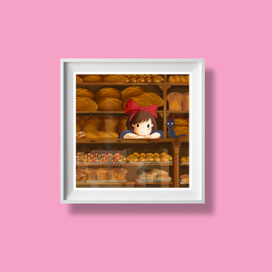 A Day At The Bakery Art Print - JollityPop