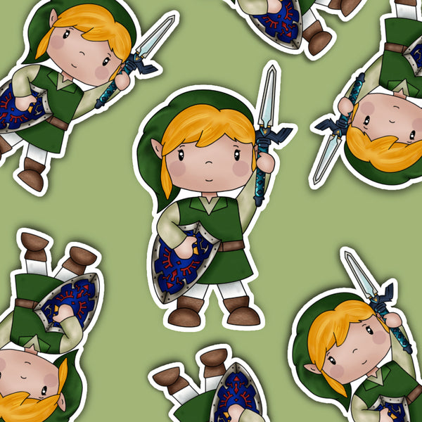 Link Vinyl Sticker - JollityPop