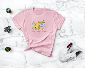 Squeeze the Day Kawaii Pink T-shirt Cute Pastel Pink T-shirt 