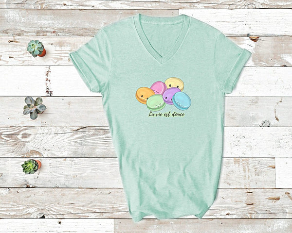 Kawaii Macaron T-Shirt - JollityPop