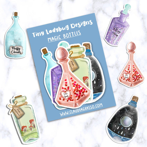 Magic Bottles Sticker Pack - JollityPop