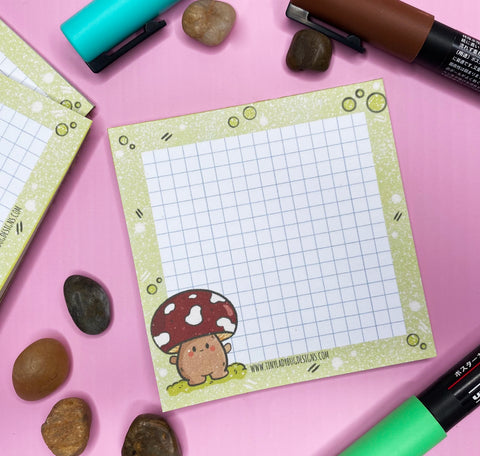 Mushroom Notepad - JollityPop