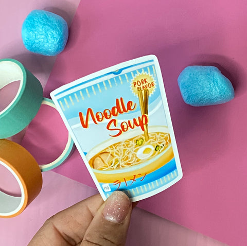 Noodle Soup Sticker - JollityPop