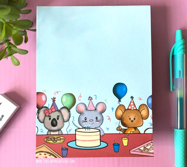 Party Animals Notepad - JollityPop