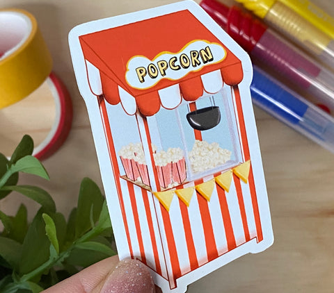 Popcorn Stand Sticker - JollityPop