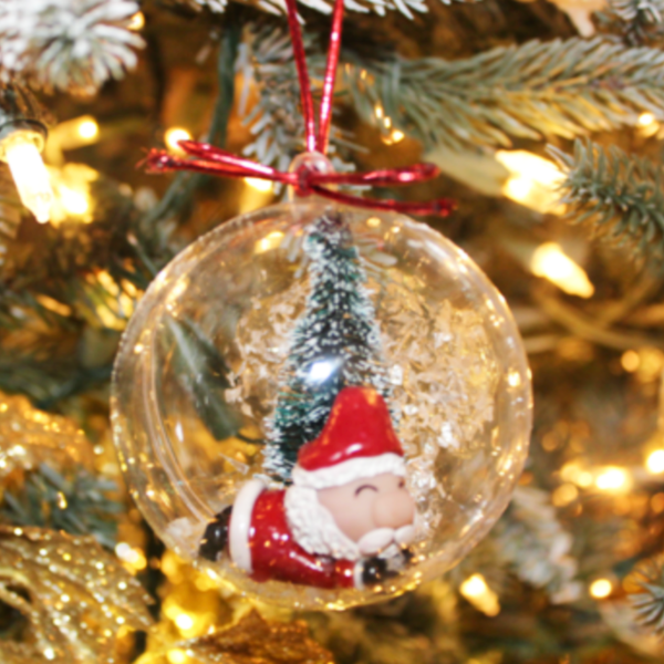 Little Sleeping Santa Ornament - JollityPop