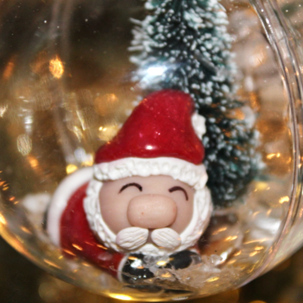 Little Sleeping Santa Ornament - JollityPop