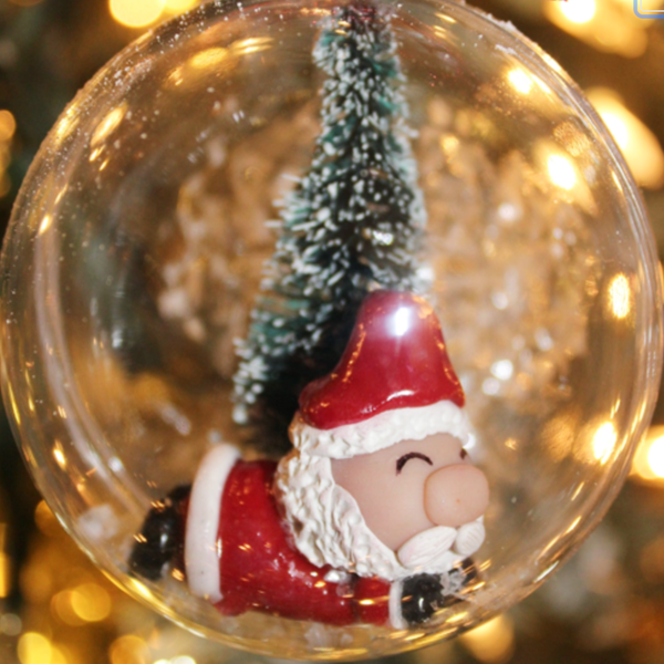 Little Sleeping Santa Ornament - JollityPop