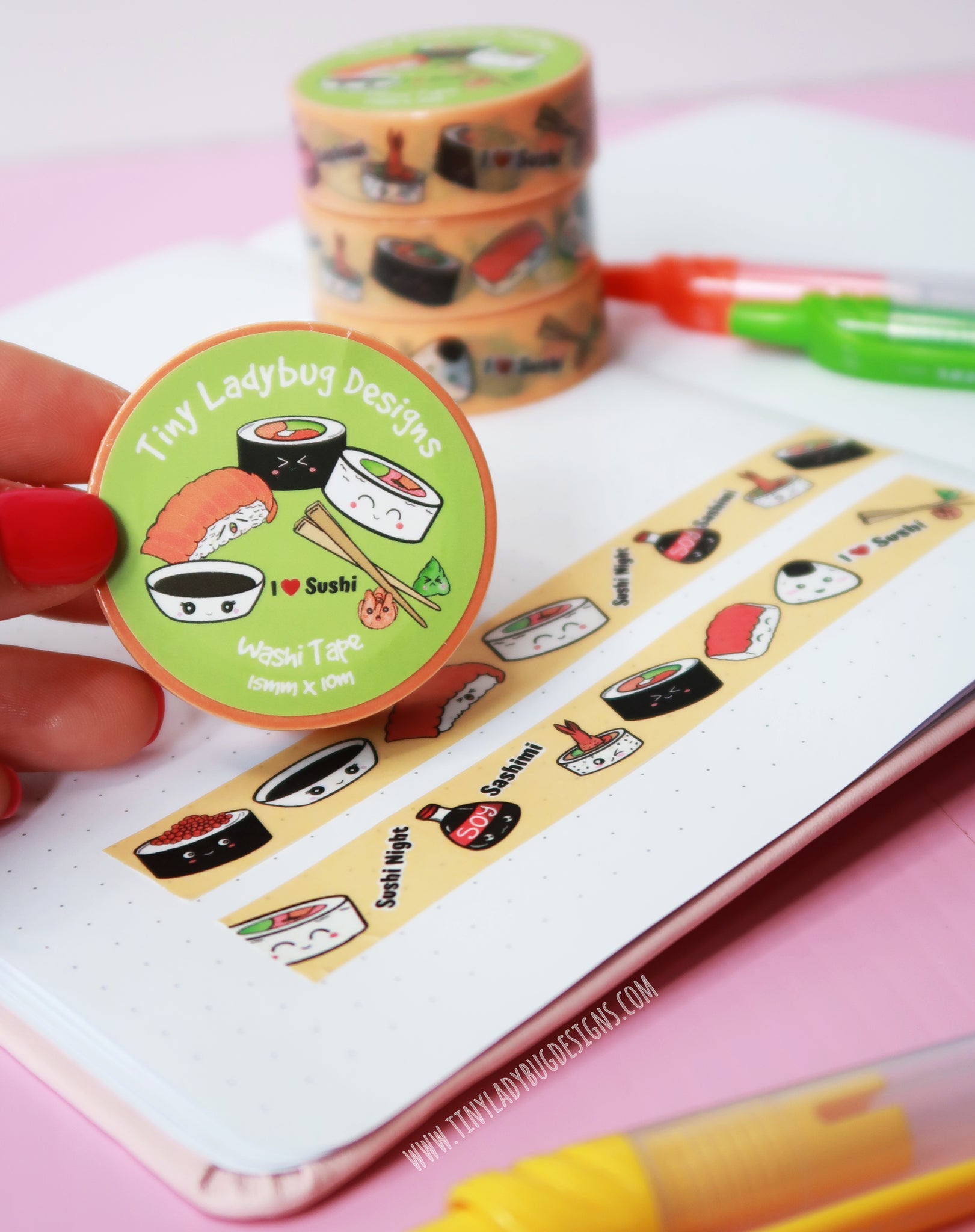 Sushi Washi Tape - JollityPop