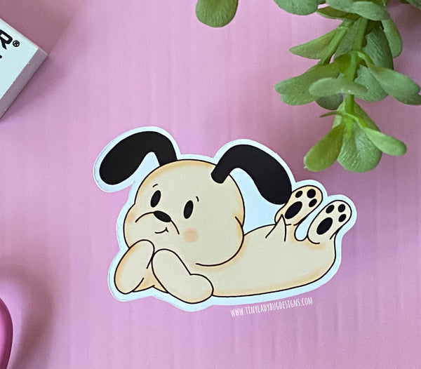 Harry the Dog Die Cut Stickers - JollityPop