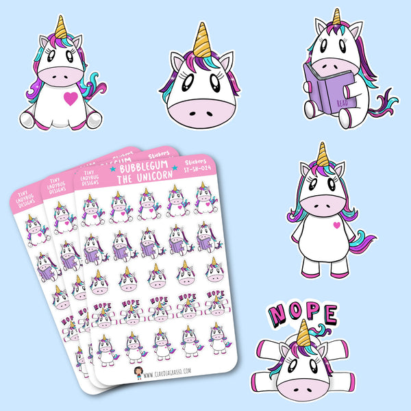 Unicorn Planner Sticker Sheet - JollityPop