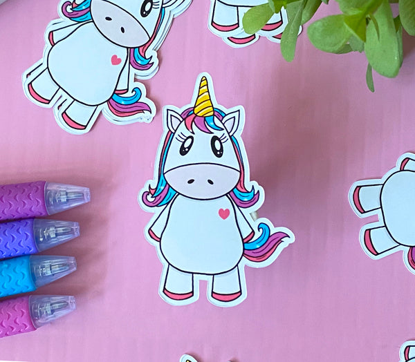 Unicorn  Stickers - JollityPop