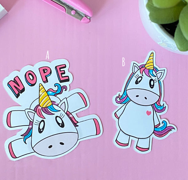 Unicorn  Stickers - JollityPop