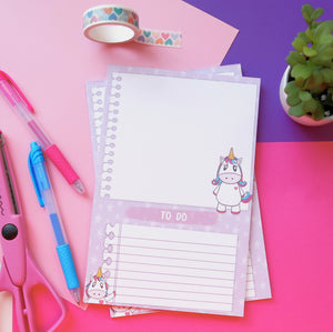 Unicorn To Do Notepad - JollityPop