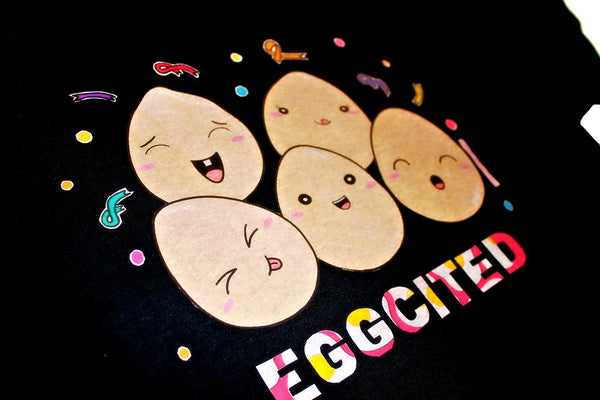 Eggcited T-Shirt - JollityPop