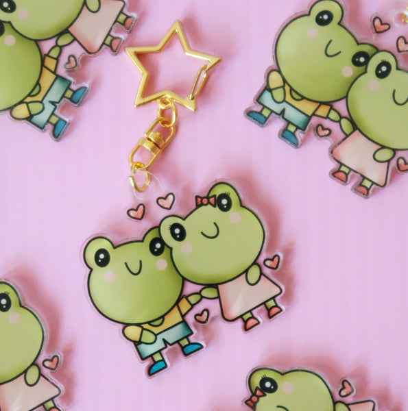 Cute Froggies Keychain - JollityPop