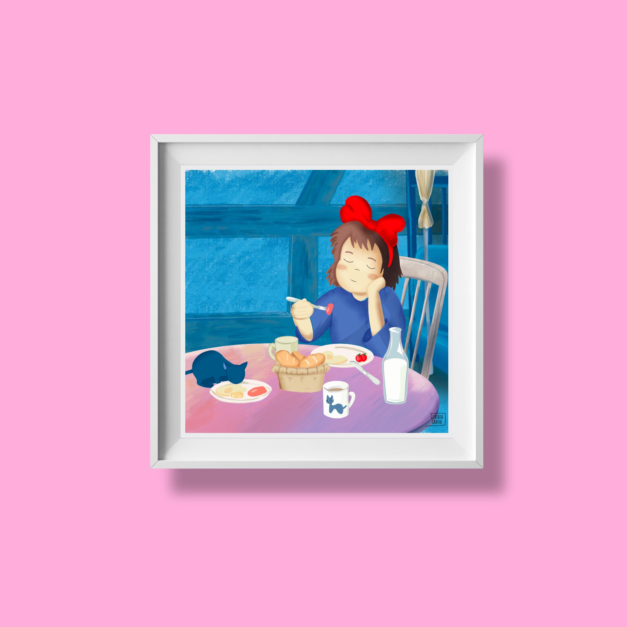 Breakfast Time Art Print - JollityPop