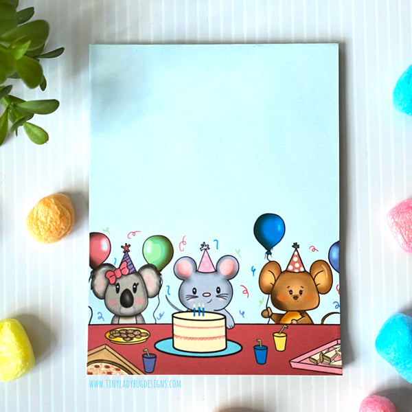 Party Animals Notepad - JollityPop