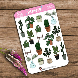 Plants Sticker Sheet - JollityPop